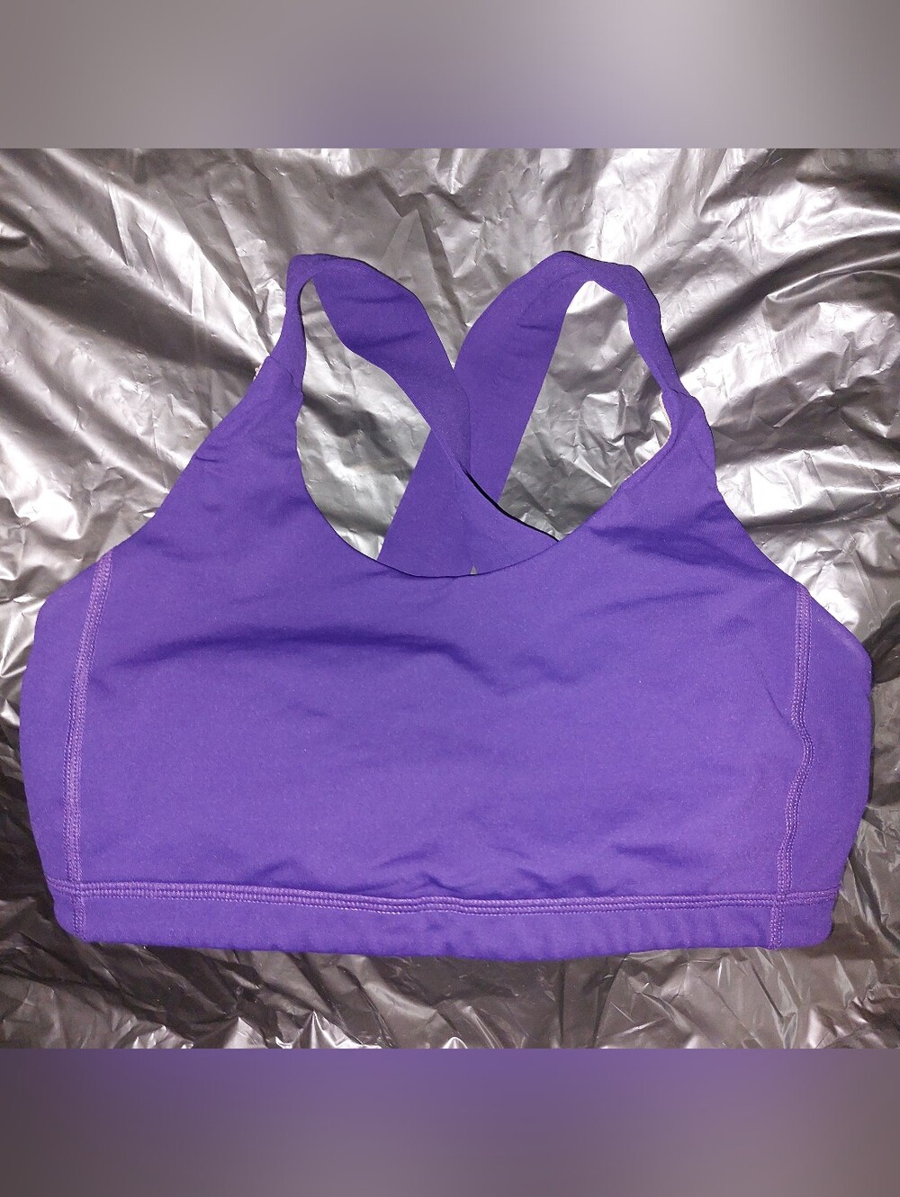 LULULEMON  Purple Women's Crossback Sports Bra XXS